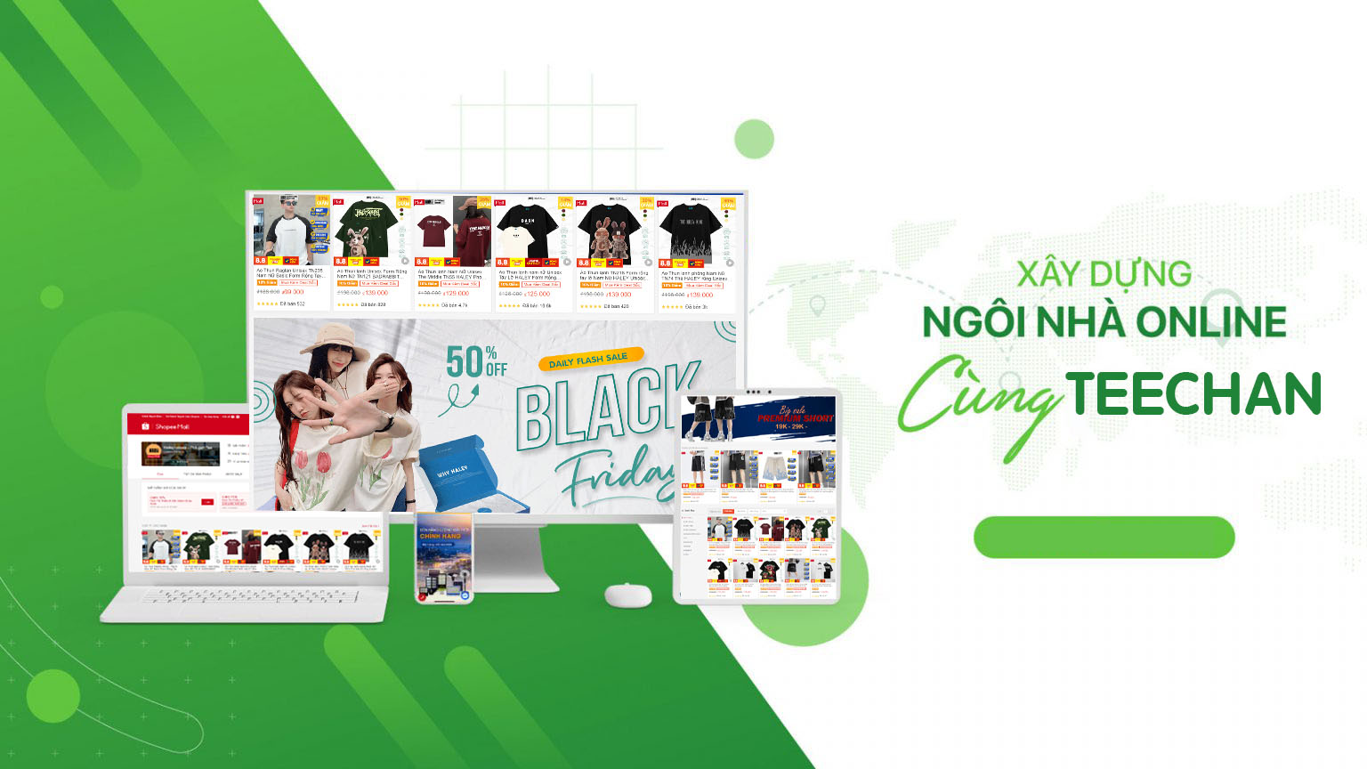 Banner dịch vụ TMDT Teechan